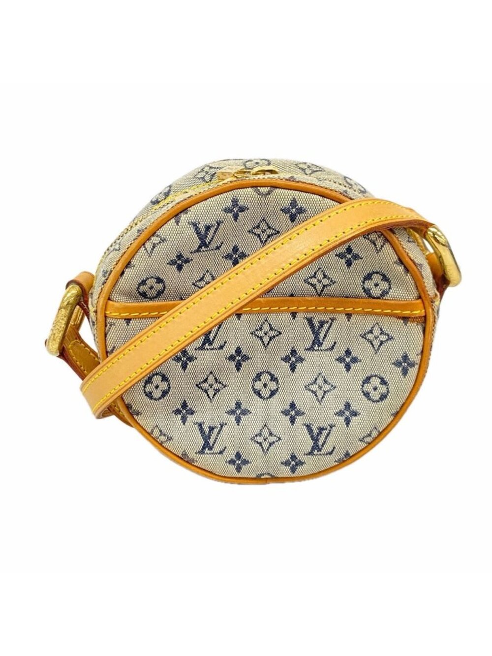 Louis Vuitton Shoulder Bag Monogram Mini Jeanne PM Blue